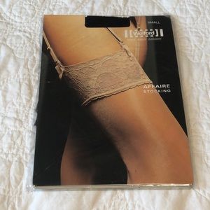 New Wolford Affaire Stocking Black Sz S